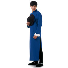 Men Robe Changshan Kung Fu Suit RML7
